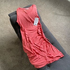Athleta Side Gather T-Shirt Dress